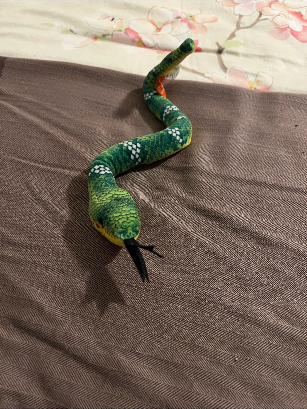 Wild Republic Emerald Tree Boa Stuffed Animal plush posable